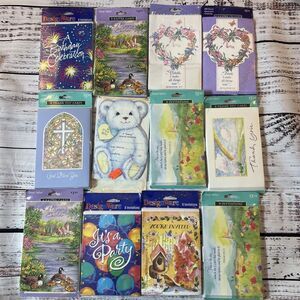Lot Of 12 Packages Of Invitations, Thank You And Easter‎ Cards- NEW